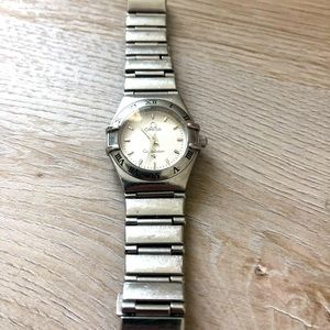 OMEGA Ladies Constellation Quartz Watch Stainless Steel